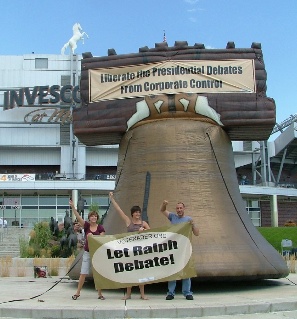 Nader Team Arrives in Denver .